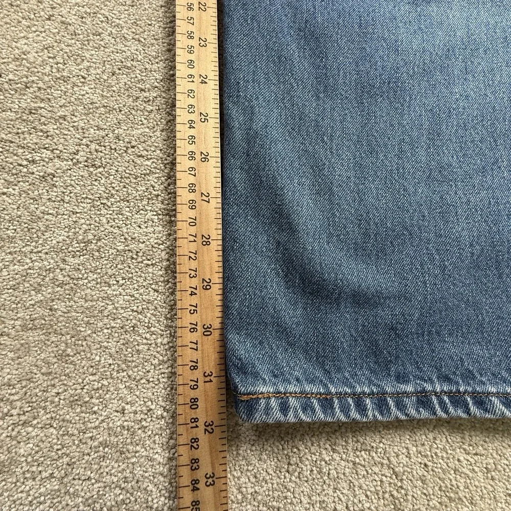 Levi's 550 Mens 42x32 Relaxed‎ Fit Medium Wash Blue Denim Jeans